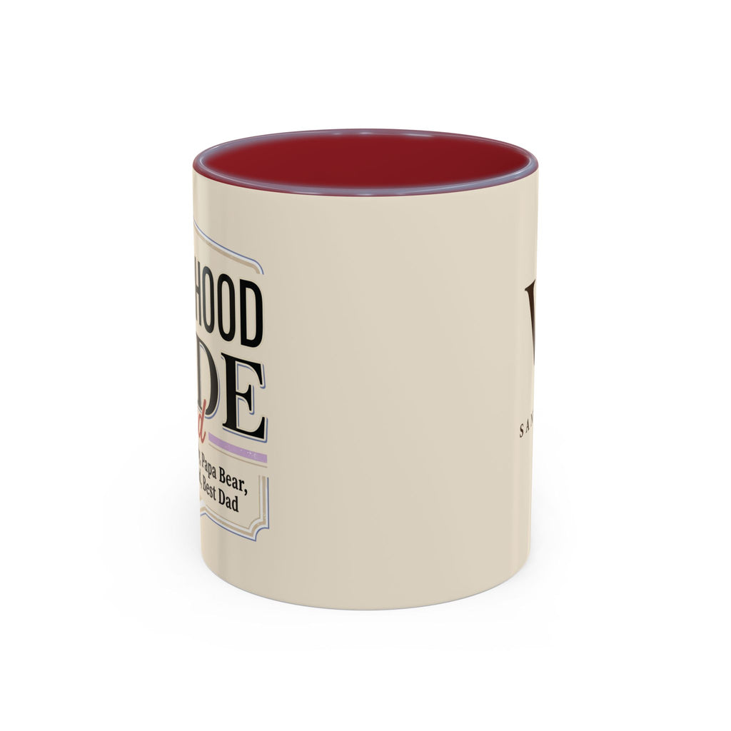 Fatherhood Pride Dad Coffee Mug – Best Dad, Papa Bear Gift (11/15oz)