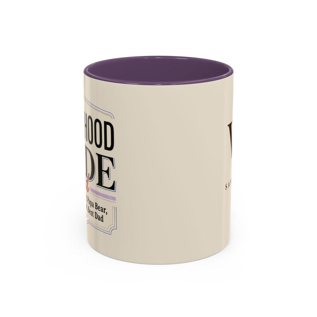 Fatherhood Pride Dad Coffee Mug – Best Dad, Papa Bear Gift (11/15oz)