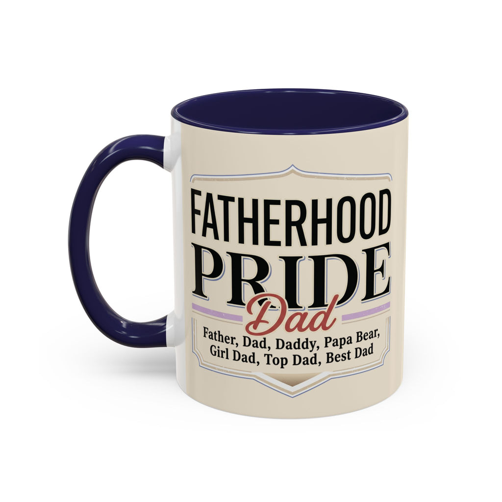 Fatherhood Pride Dad Coffee Mug – Best Dad, Papa Bear Gift (11/15oz)
