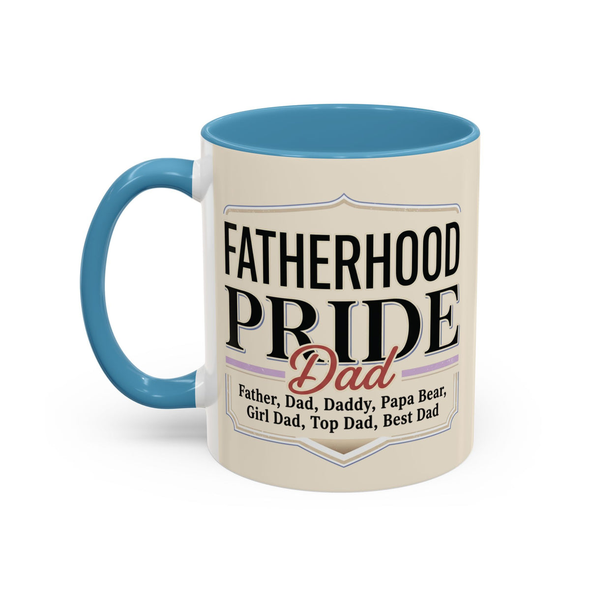 Fatherhood Pride Dad Coffee Mug – Best Dad, Papa Bear Gift (11/15oz)