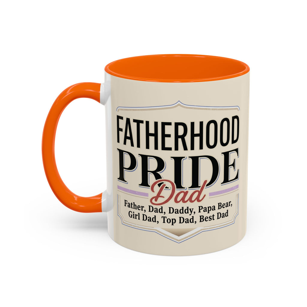 Fatherhood Pride Dad Coffee Mug – Best Dad, Papa Bear Gift (11/15oz)
