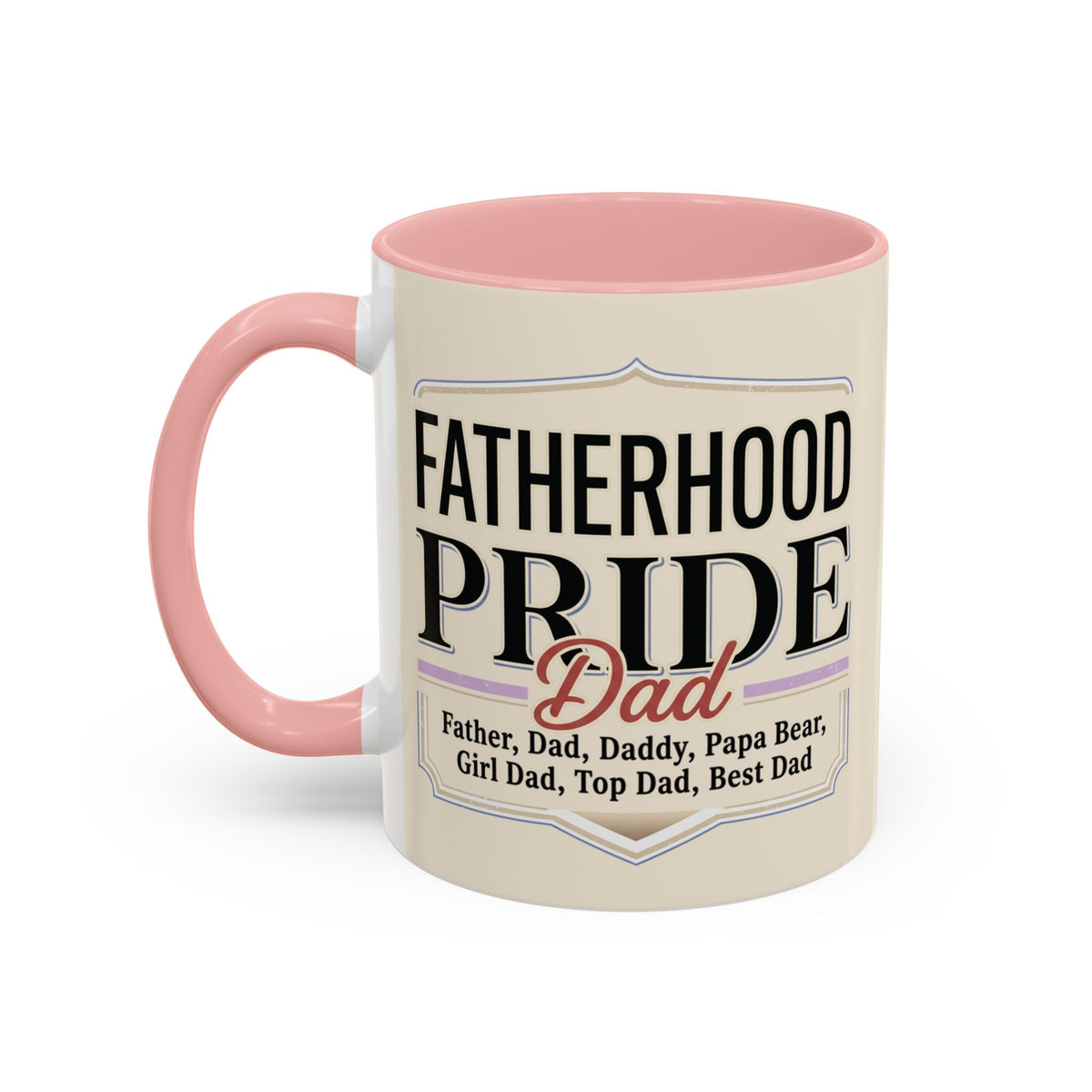 Fatherhood Pride Dad Coffee Mug – Best Dad, Papa Bear Gift (11/15oz)