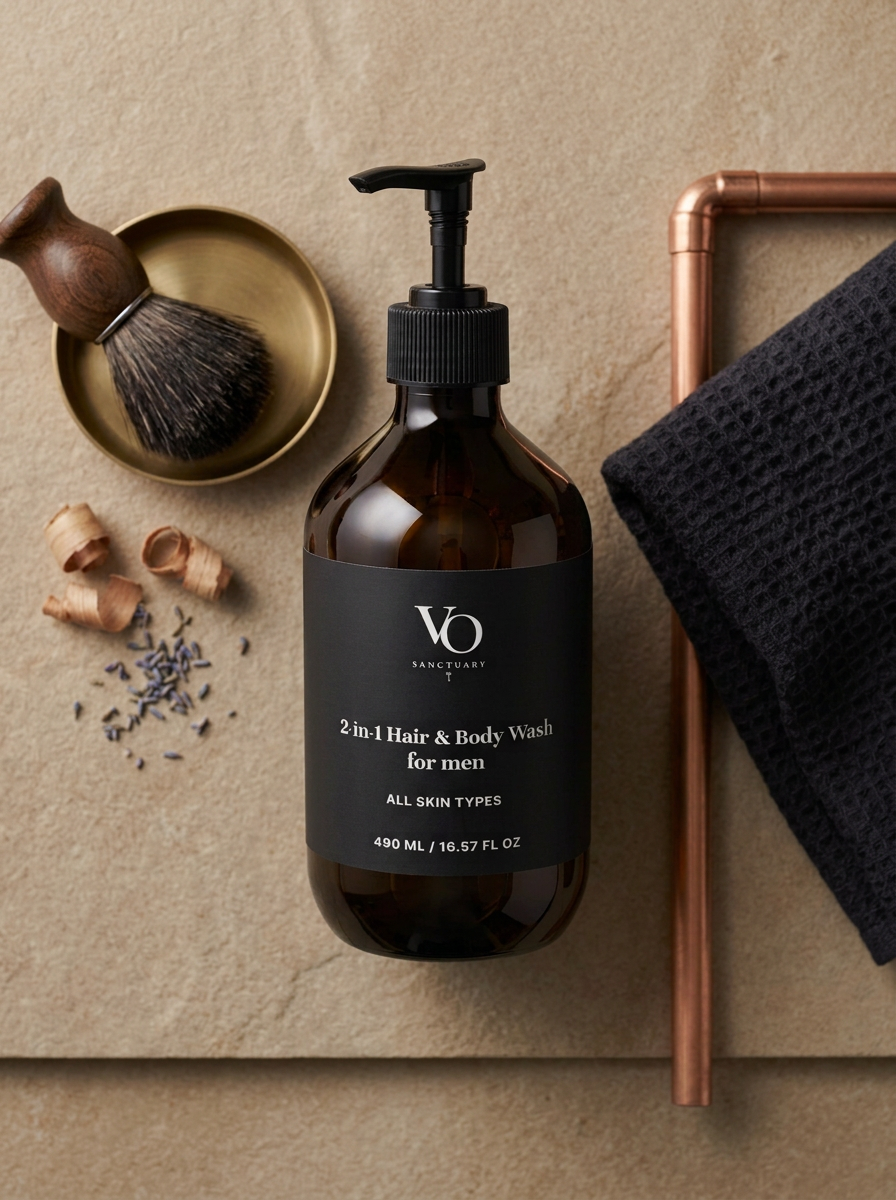 2-in-1 Hair & Body Wash for men
