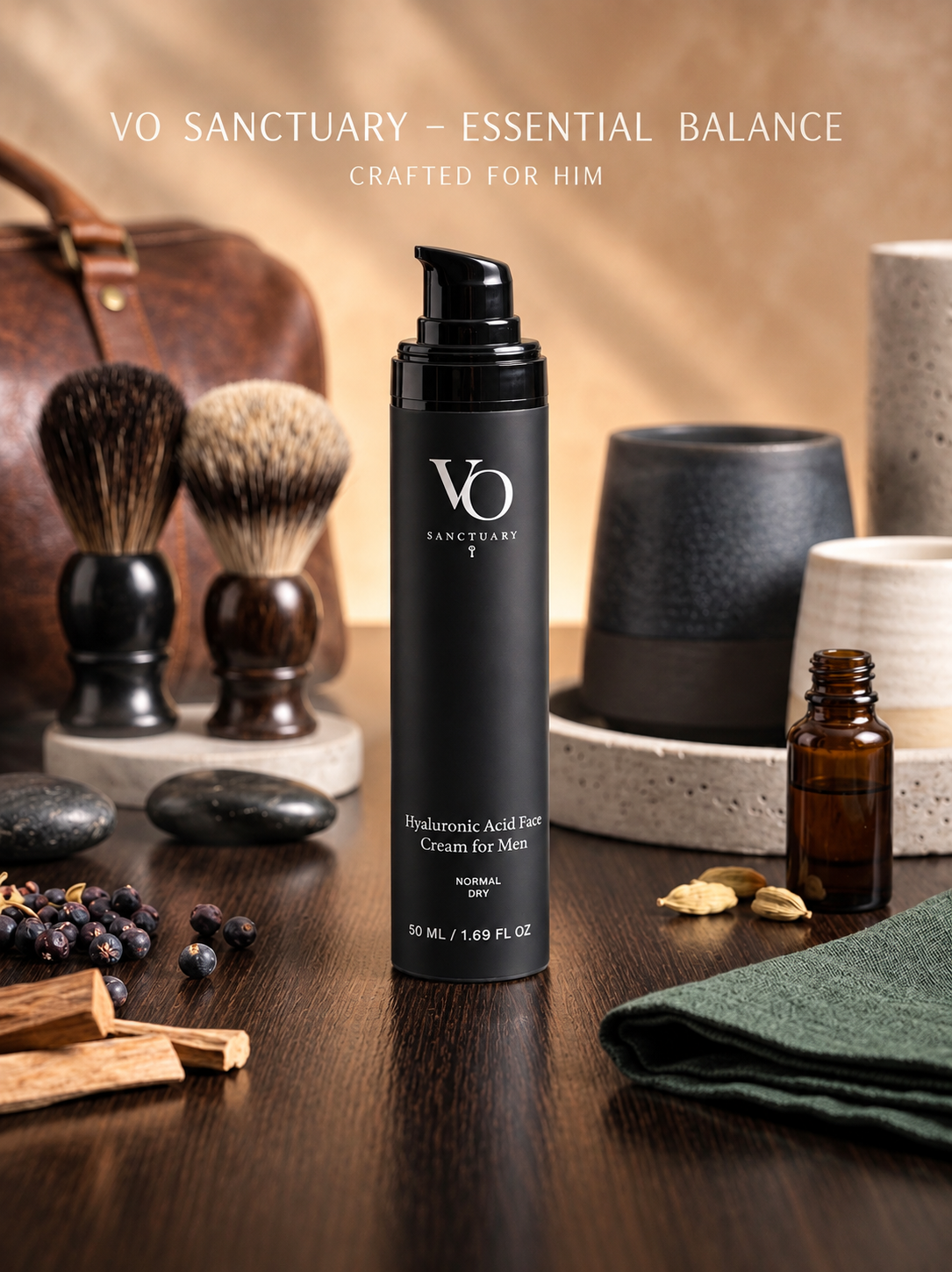 Hyaluronic Acid Face Cream for Men