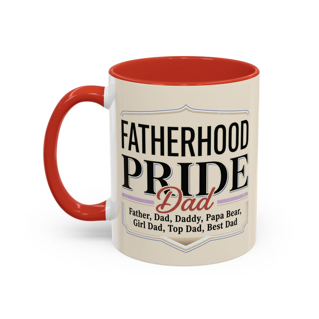 Fatherhood Pride Dad Coffee Mug – Best Dad, Papa Bear Gift (11/15oz)