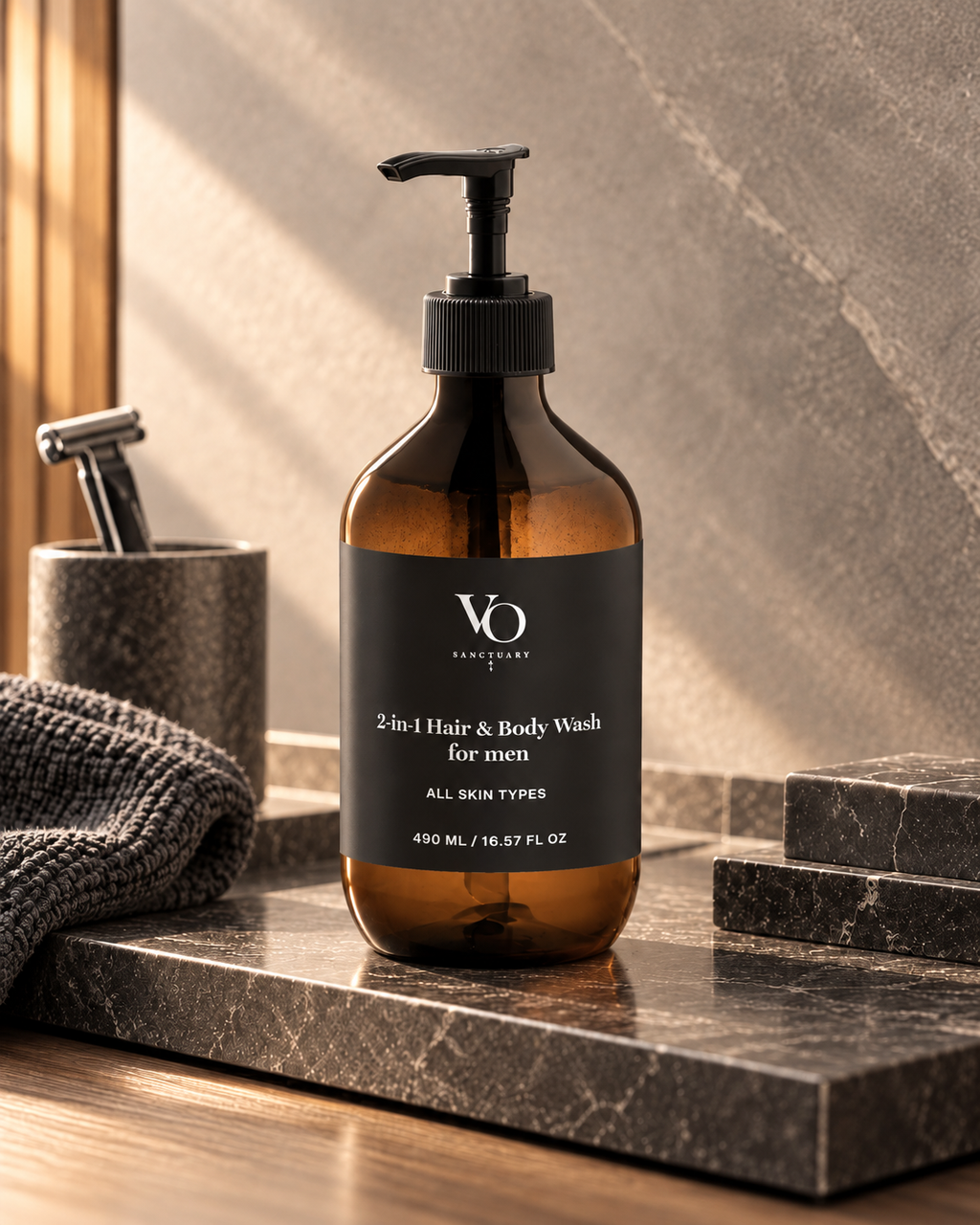 2-in-1 Hair & Body Wash for men