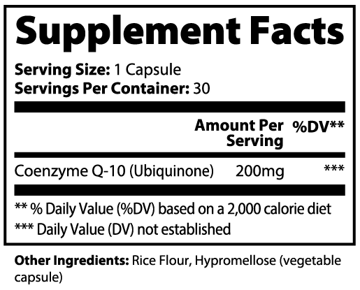 CoQ10 Cellular Energy