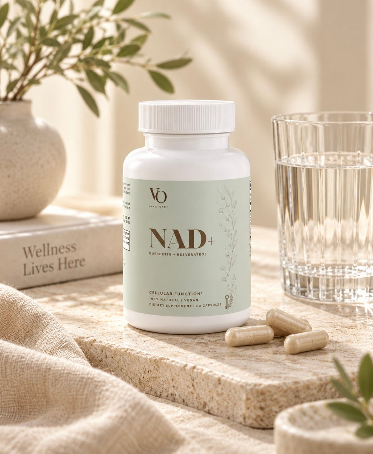 NAD+ Cellular Renewal • Healthy-Aging Energy & Longevity Supplement