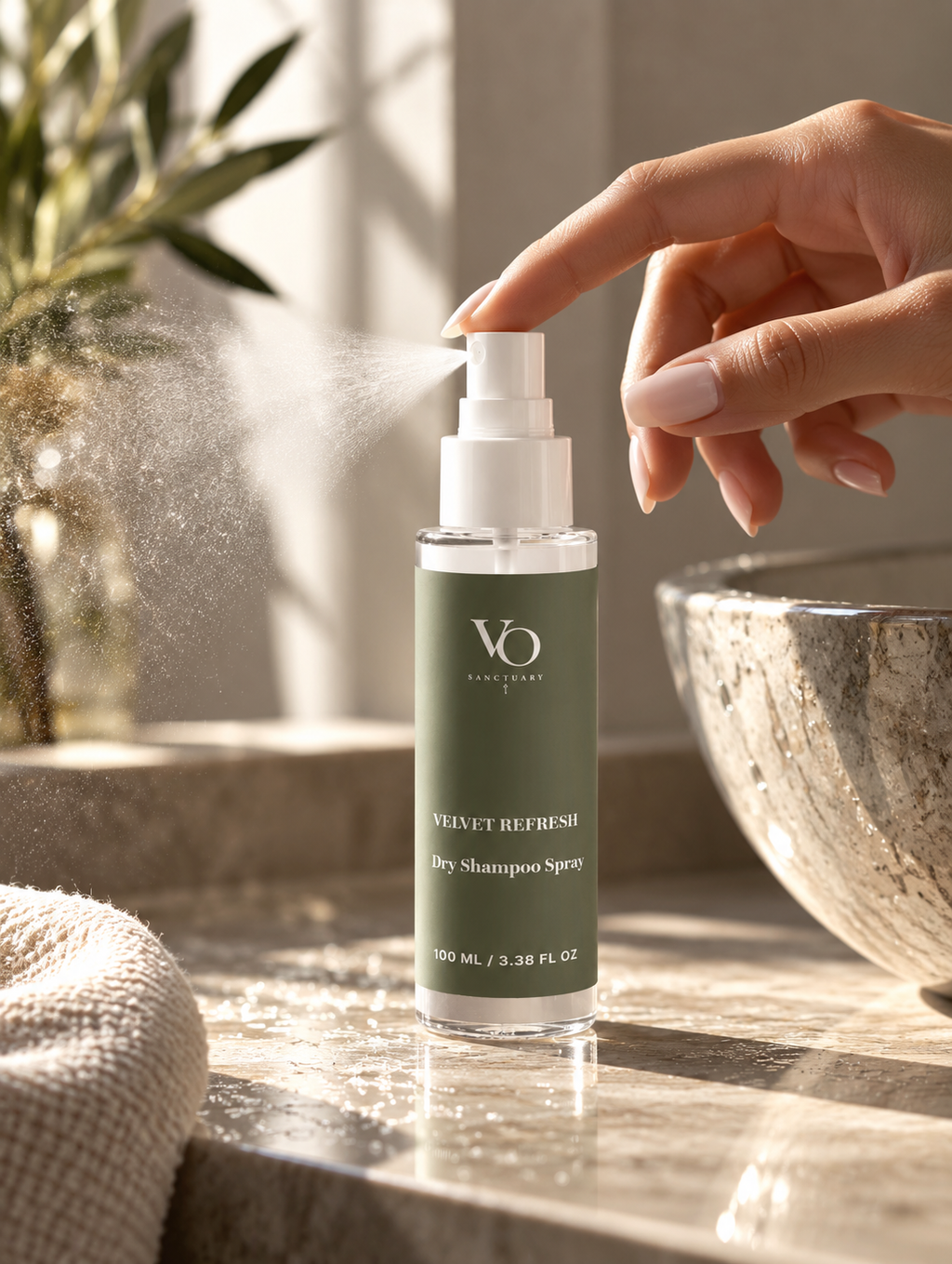 Velvet Refresh Dry Shampoo Spray