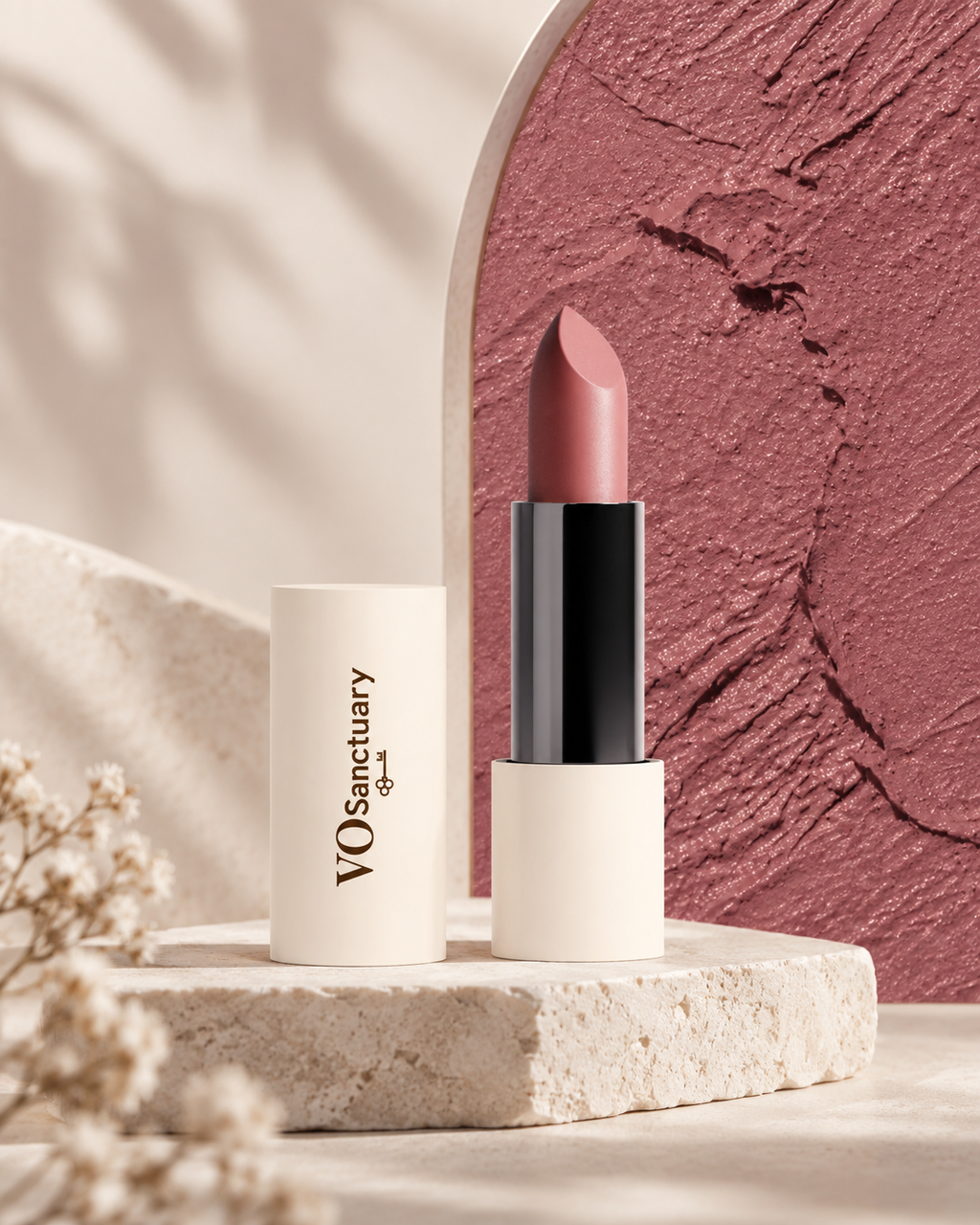 Matte Lipstick, Dusty Rose
