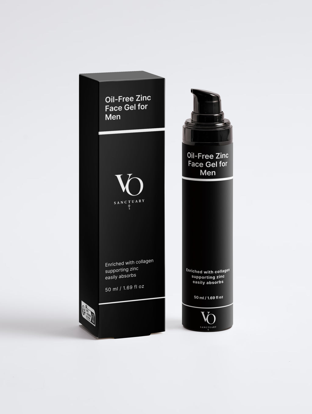 Oil-Free Zinc Face Gel for Men