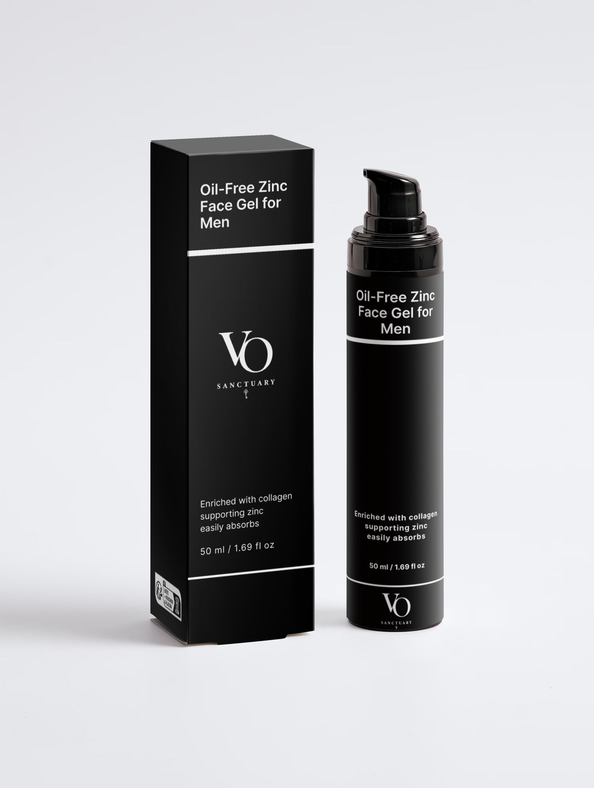 Oil-Free Zinc Face Gel for Men